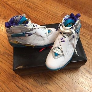 Womens Air Jordan 8 Retro 7.5W